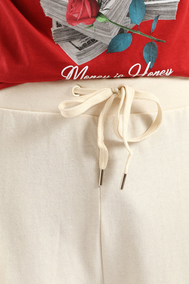 Fleece Shorts - Stone