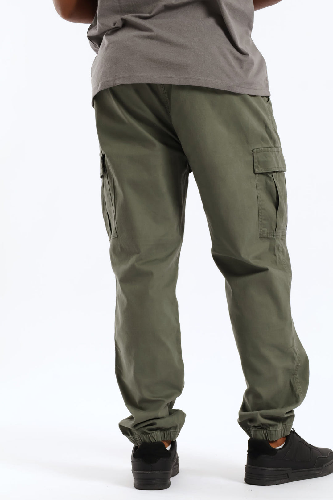 Basic Cargo Jogger - Olive