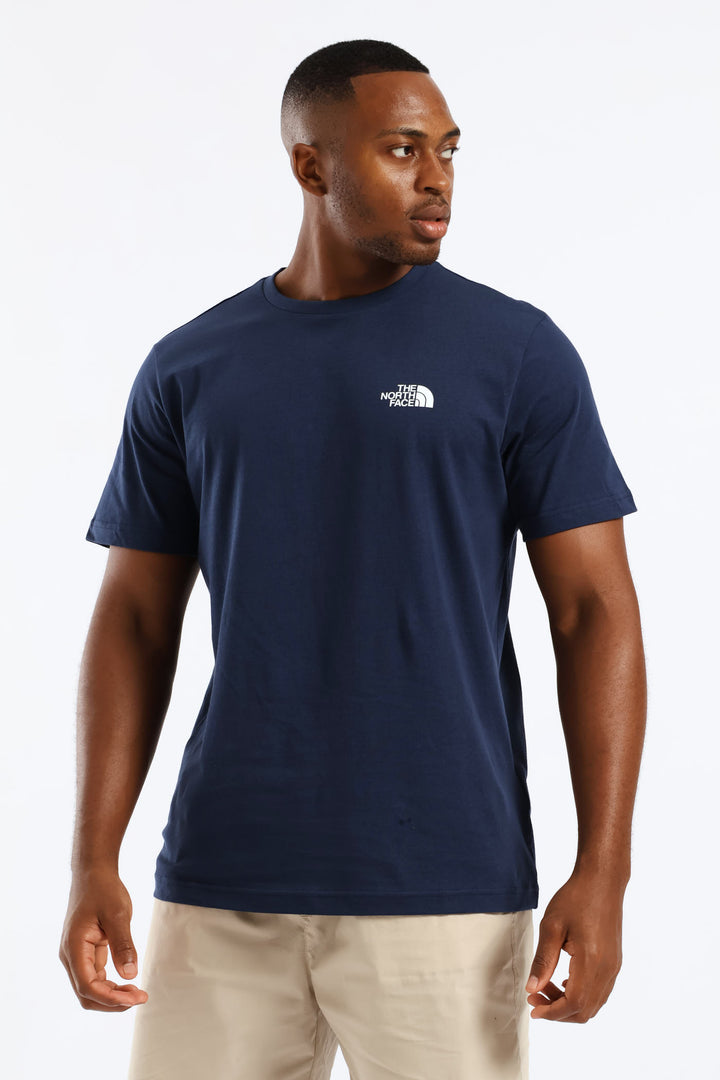 Simple Dome Tee - Navy