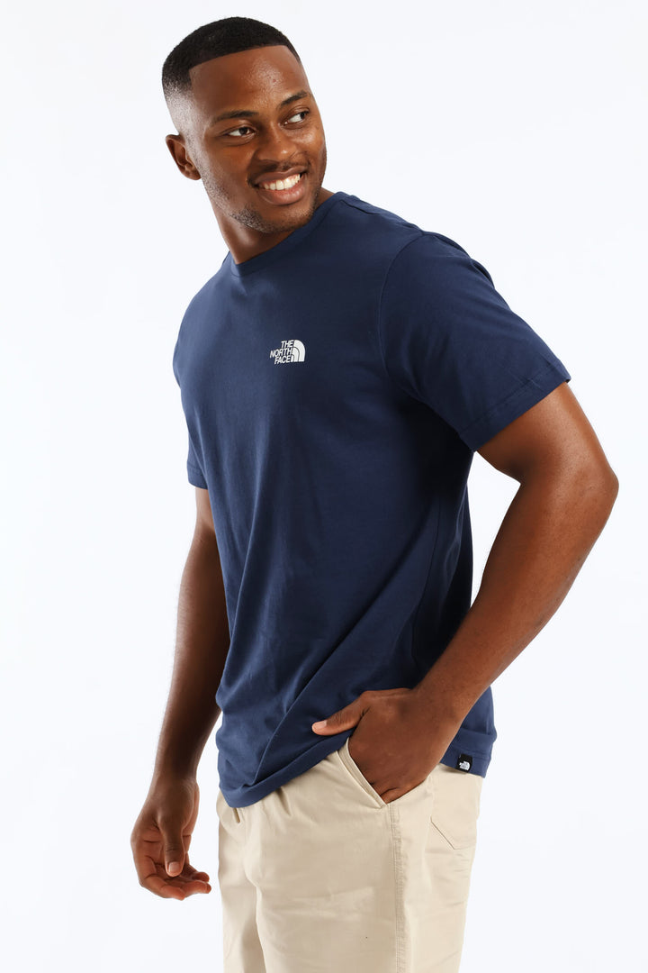 Simple Dome Tee - Navy