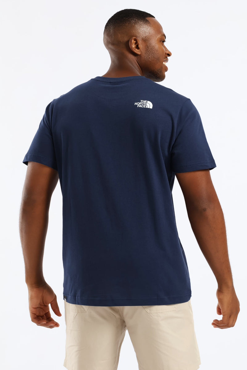 Simple Dome Tee - Navy