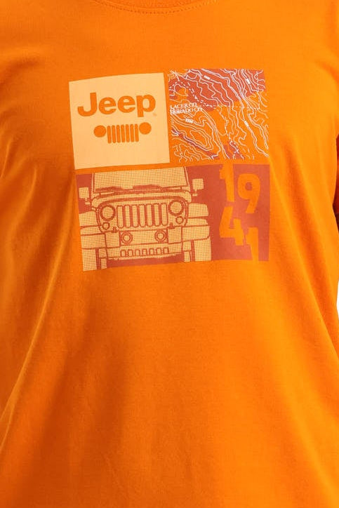 Boys Car Tee - Orange