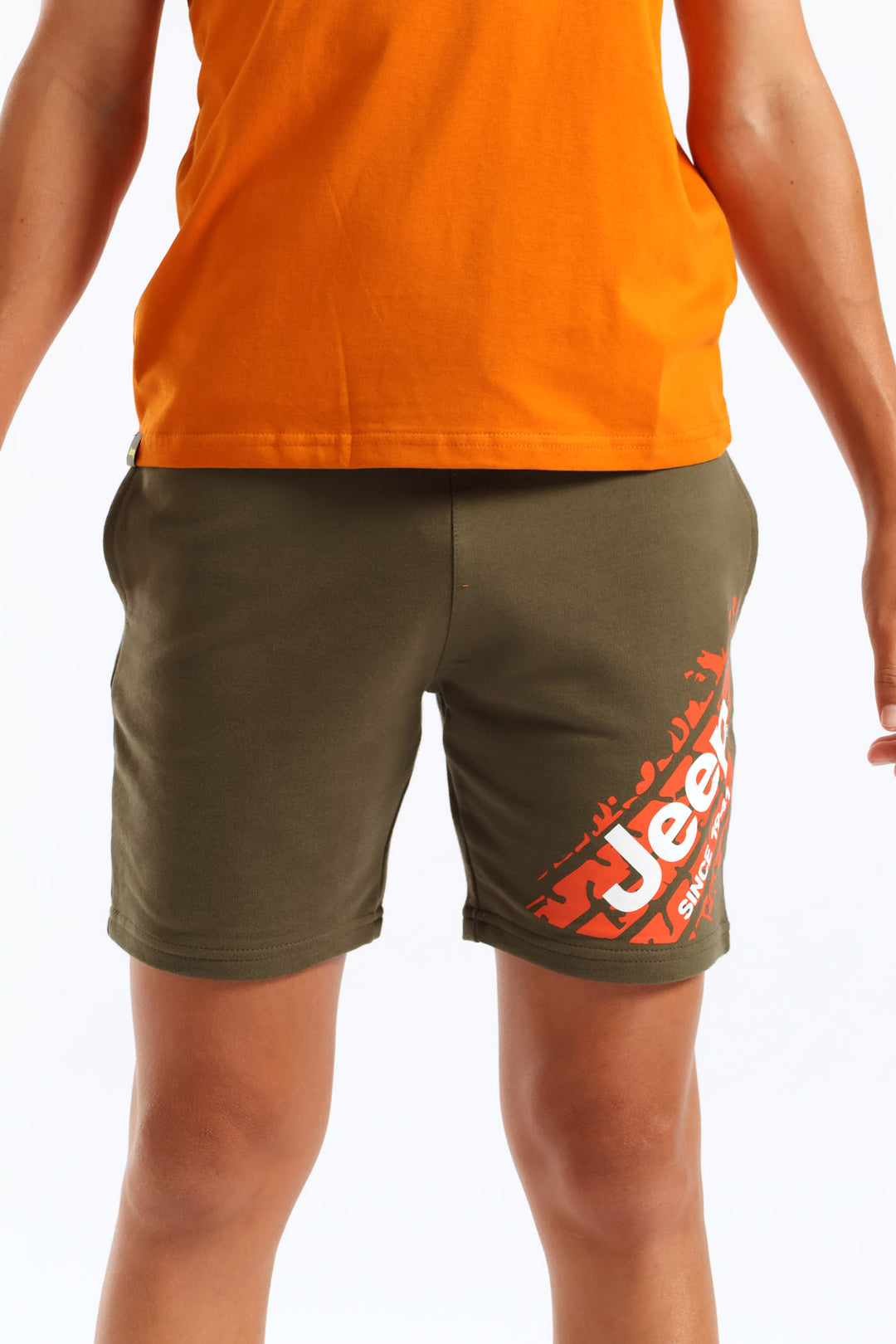 Boys Fleece Short - Fatigue