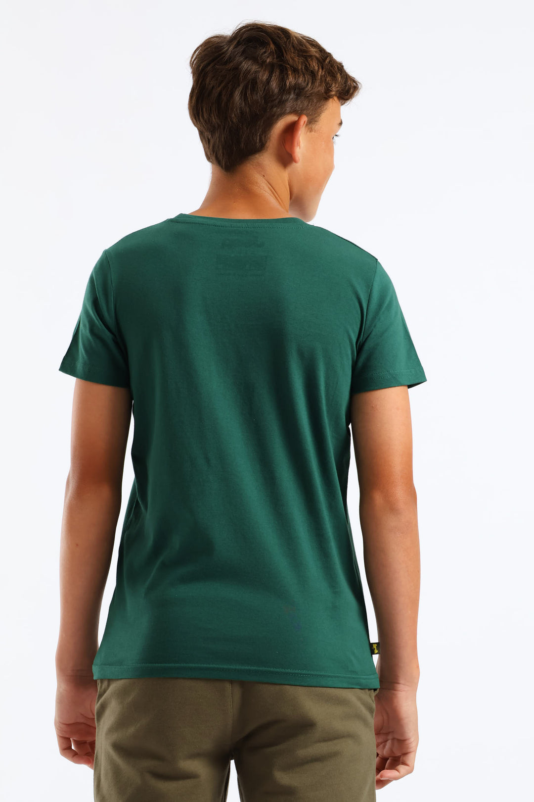 Boys Icon Car Tee - Green