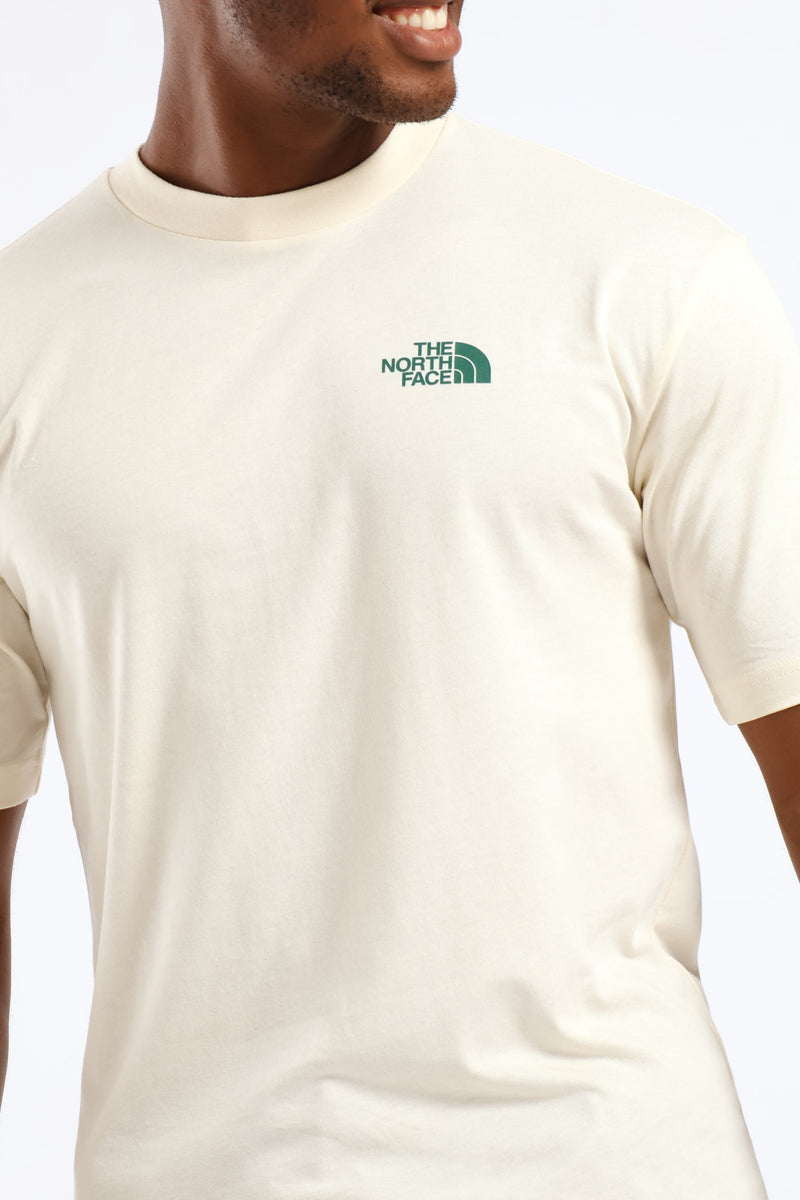 Digital Mountain Range Tee - Off White