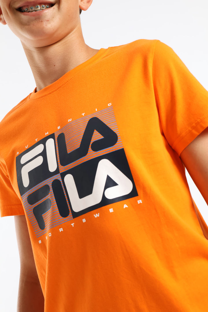 Boys Lando T-Shirt - Orange