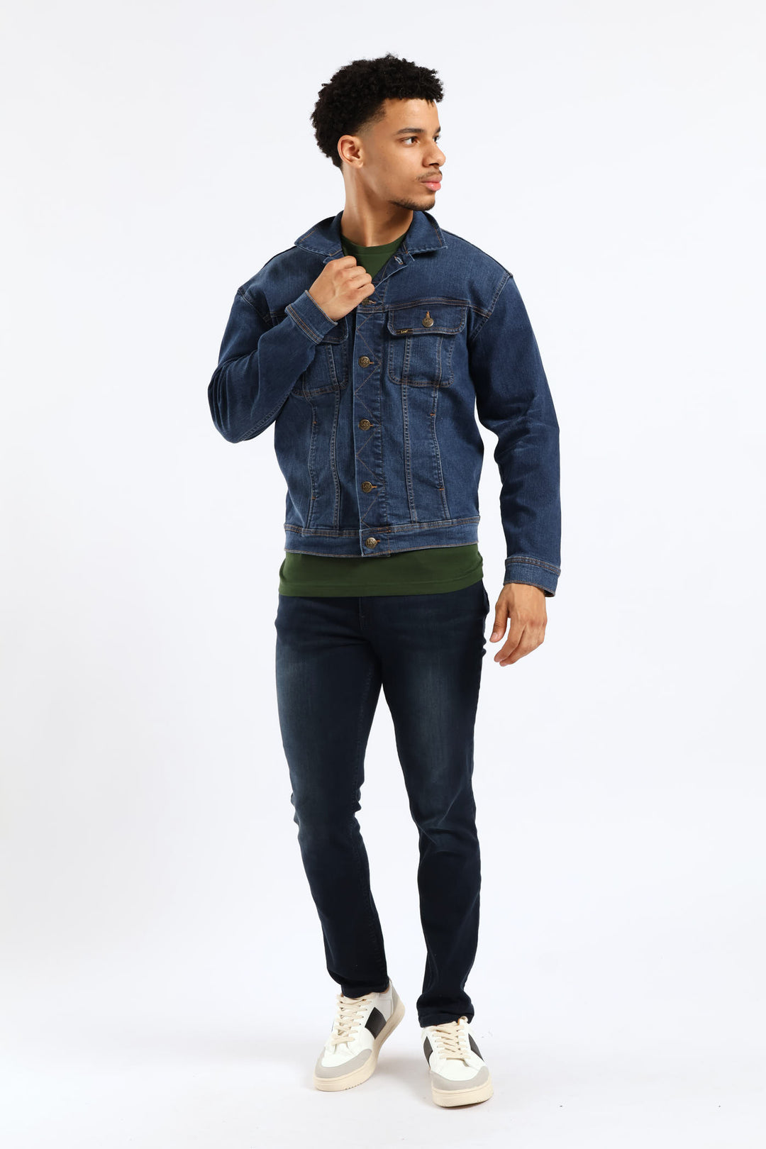 Rider Denim Jacket - Mid Wash