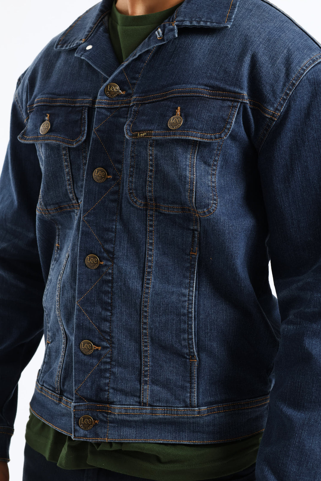Rider Denim Jacket - Mid Wash