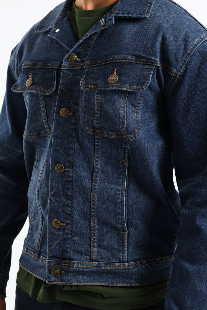 Rider Denim Jacket - Mid Wash