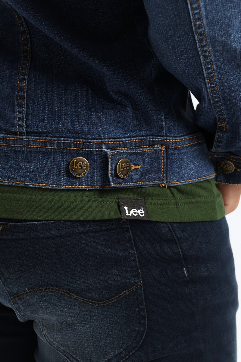 Rider Denim Jacket - Mid Wash