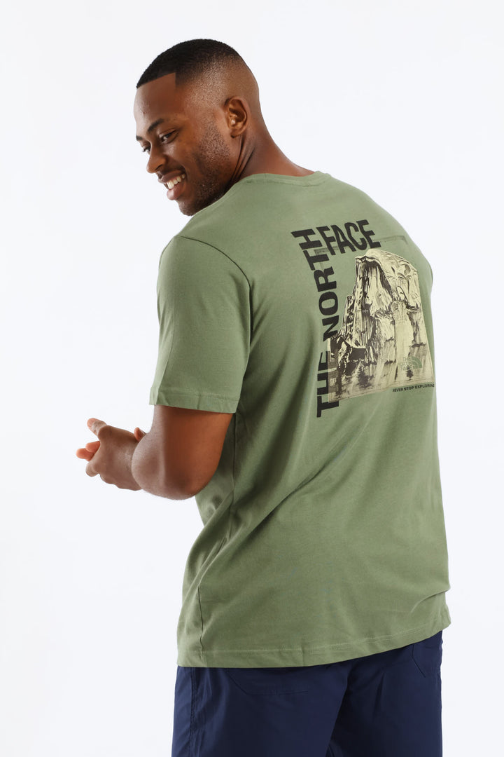 Half Dome Photo Tee - Olive