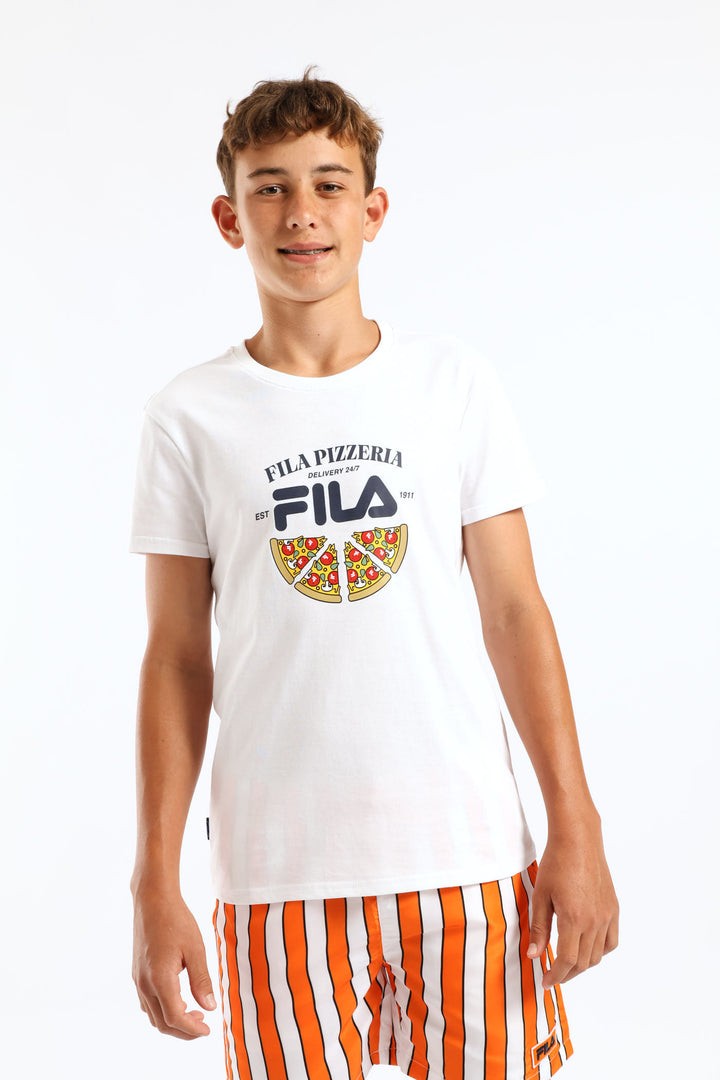 Boys Gino T-Shirt - White