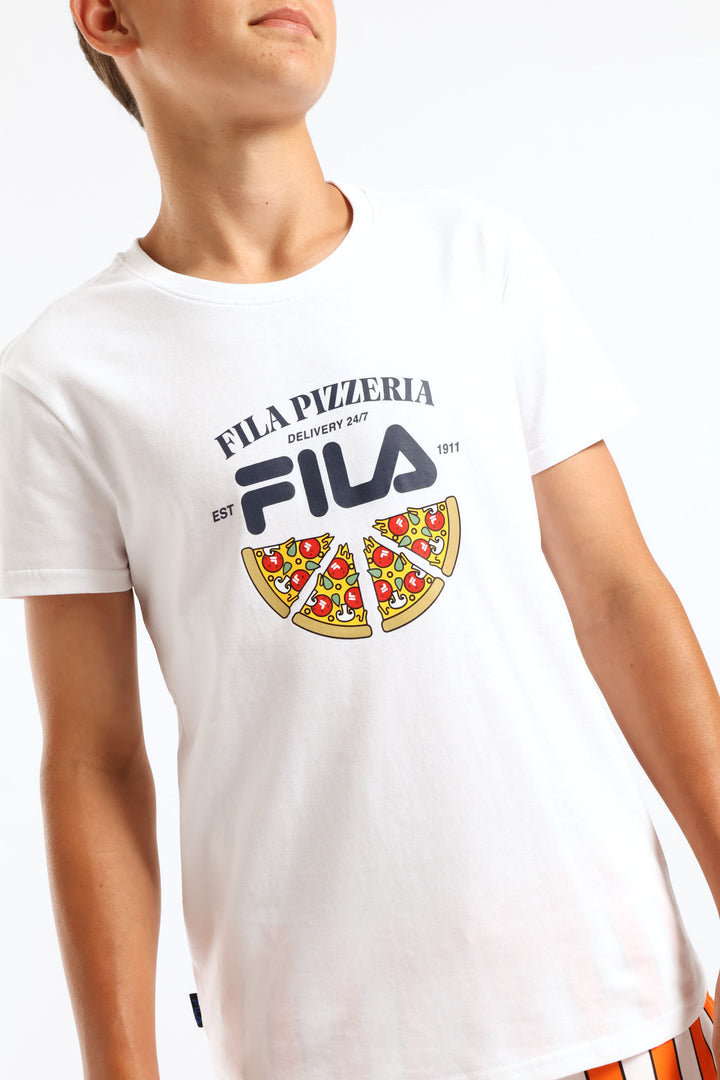 Boys Gino T-Shirt - White