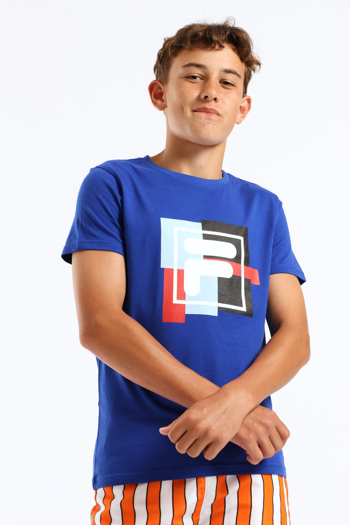 Boys Corrado T-Shirt - Blue