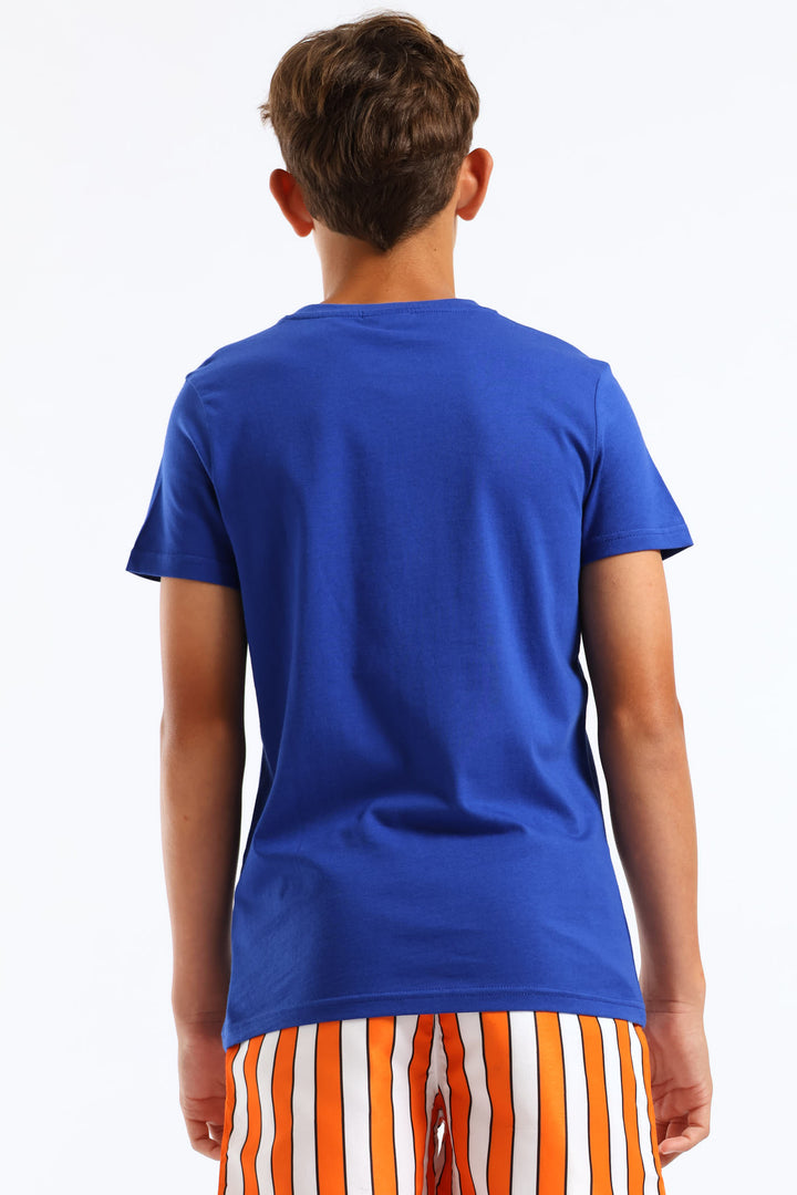 Boys Corrado T-Shirt - Blue