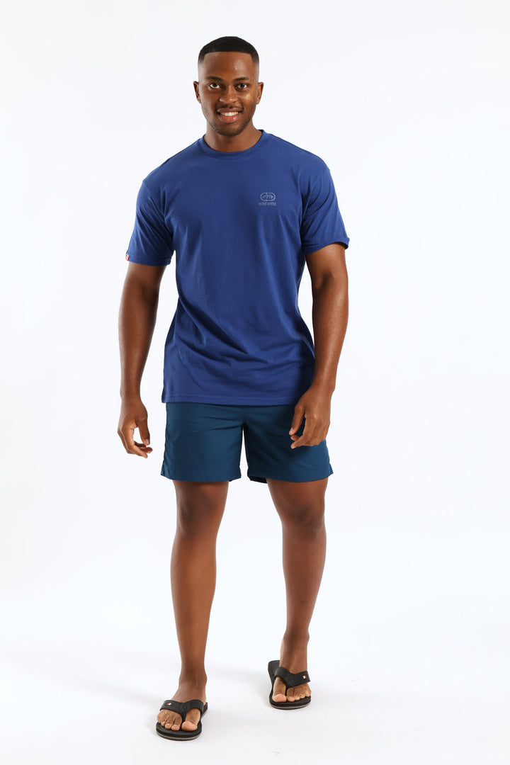 Never Out Tonal Tee - Blue