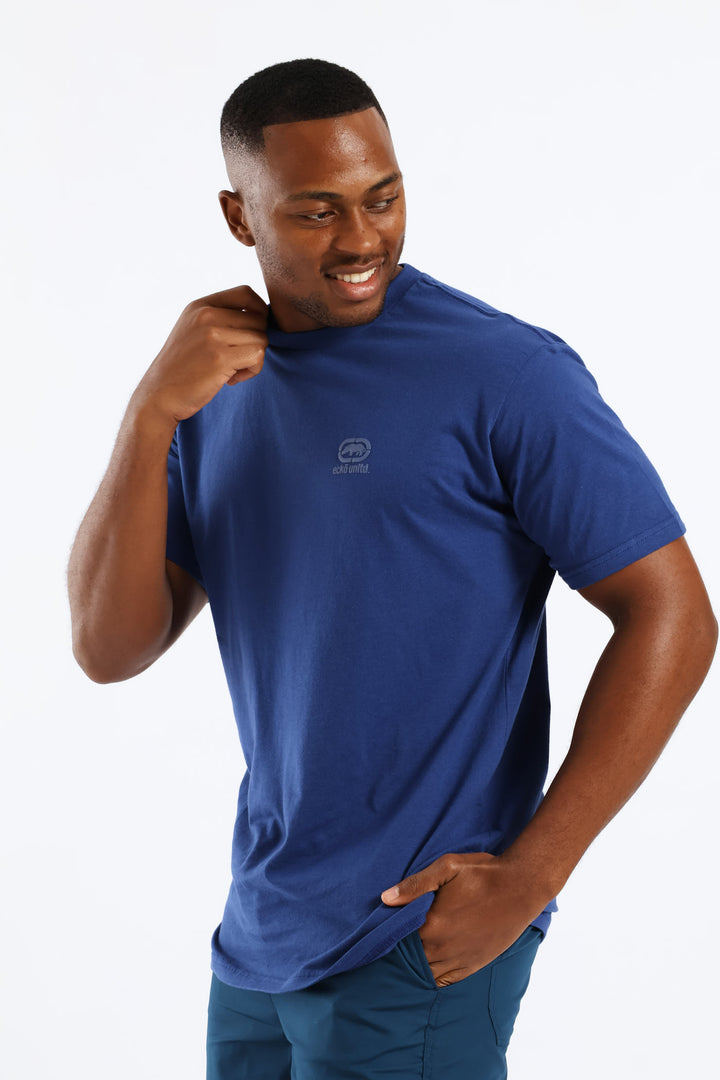 Never Out Tonal Tee - Blue