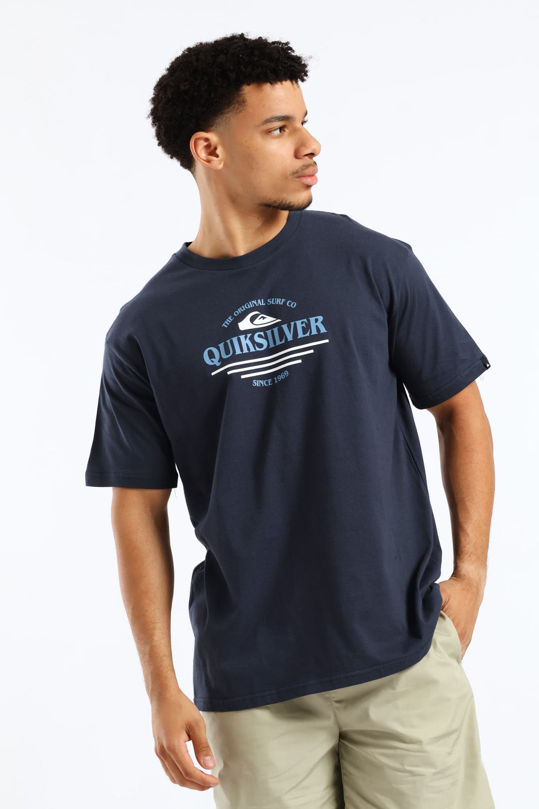 Type Line Tee - Navy