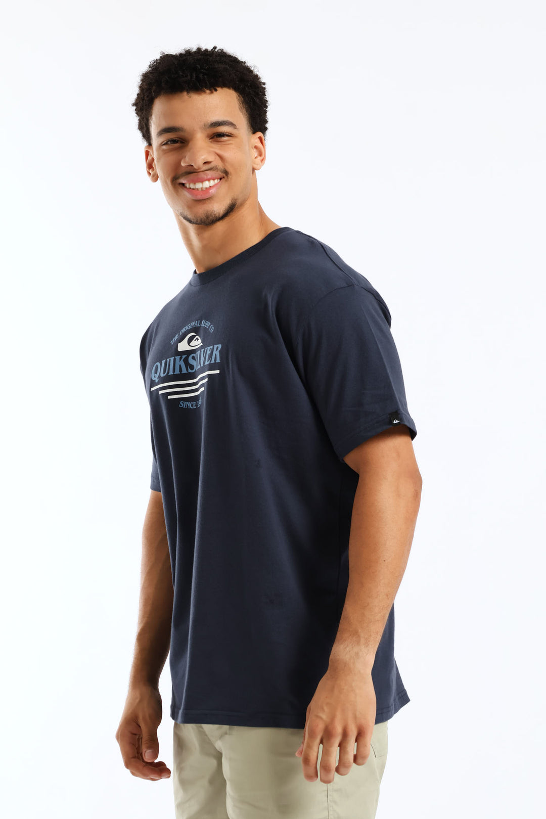 Type Line Tee - Navy