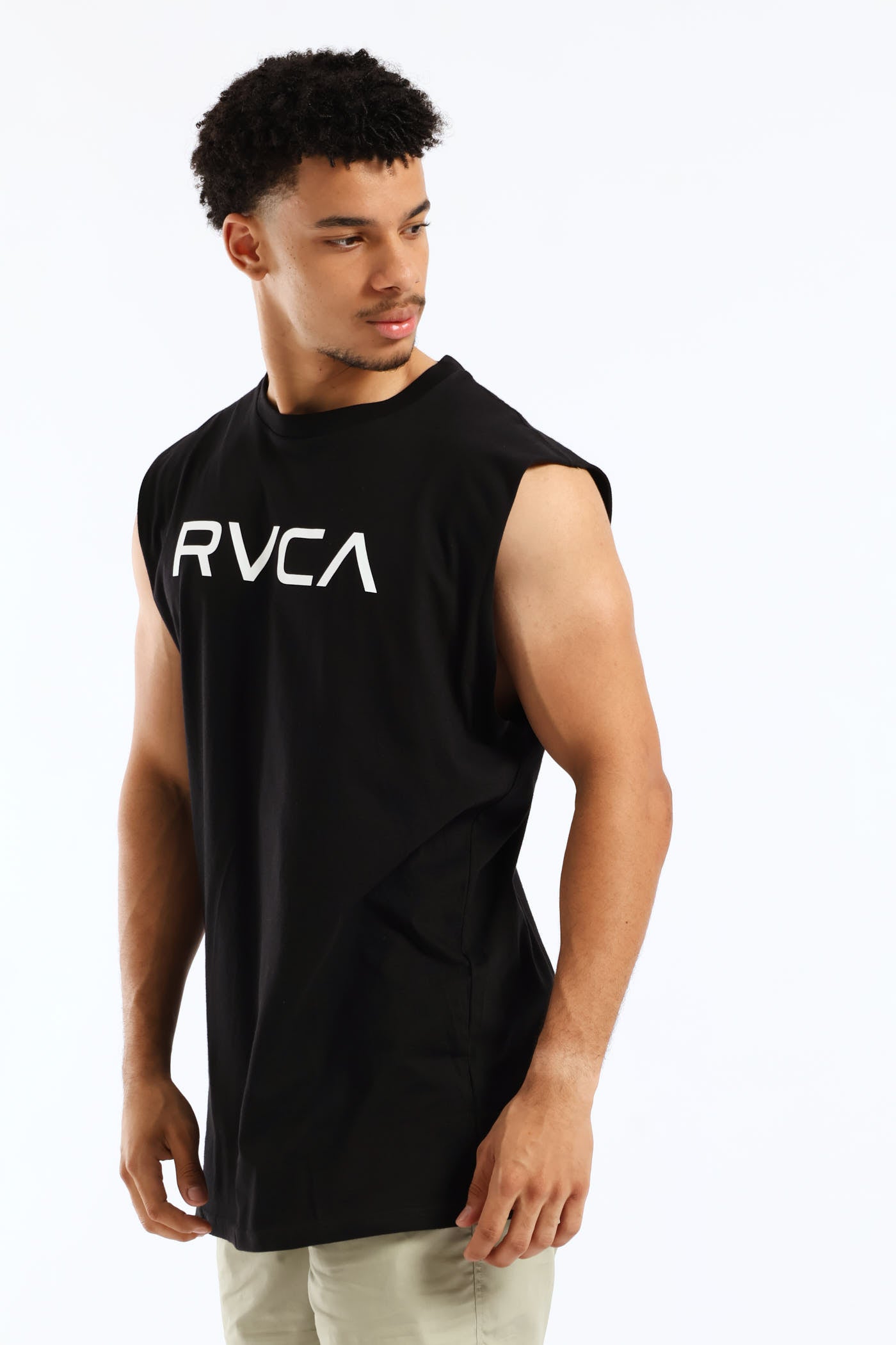Mens Big Muscle Tee - Black – Edgars