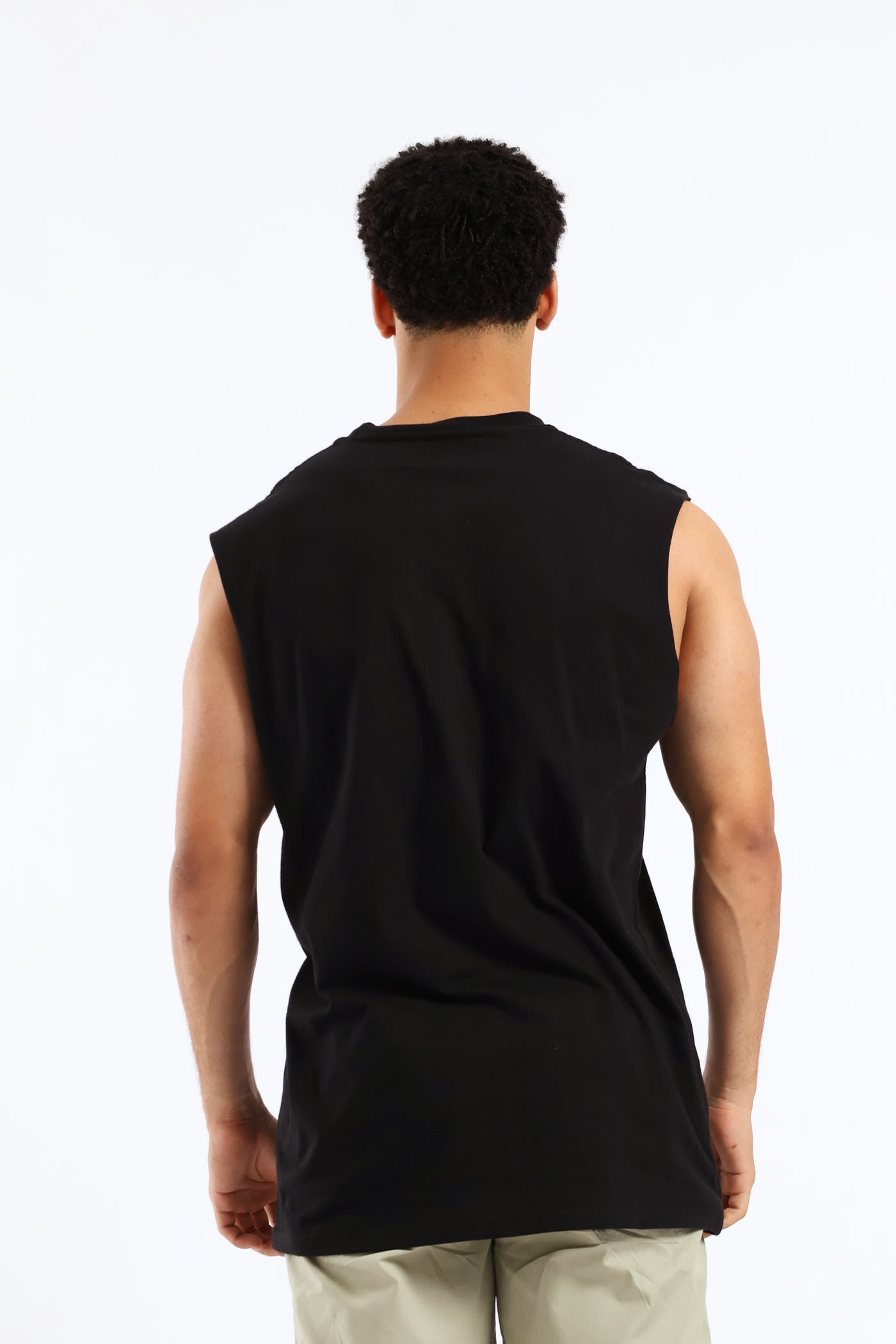 Mens Big Muscle Tee - Black – Edgars