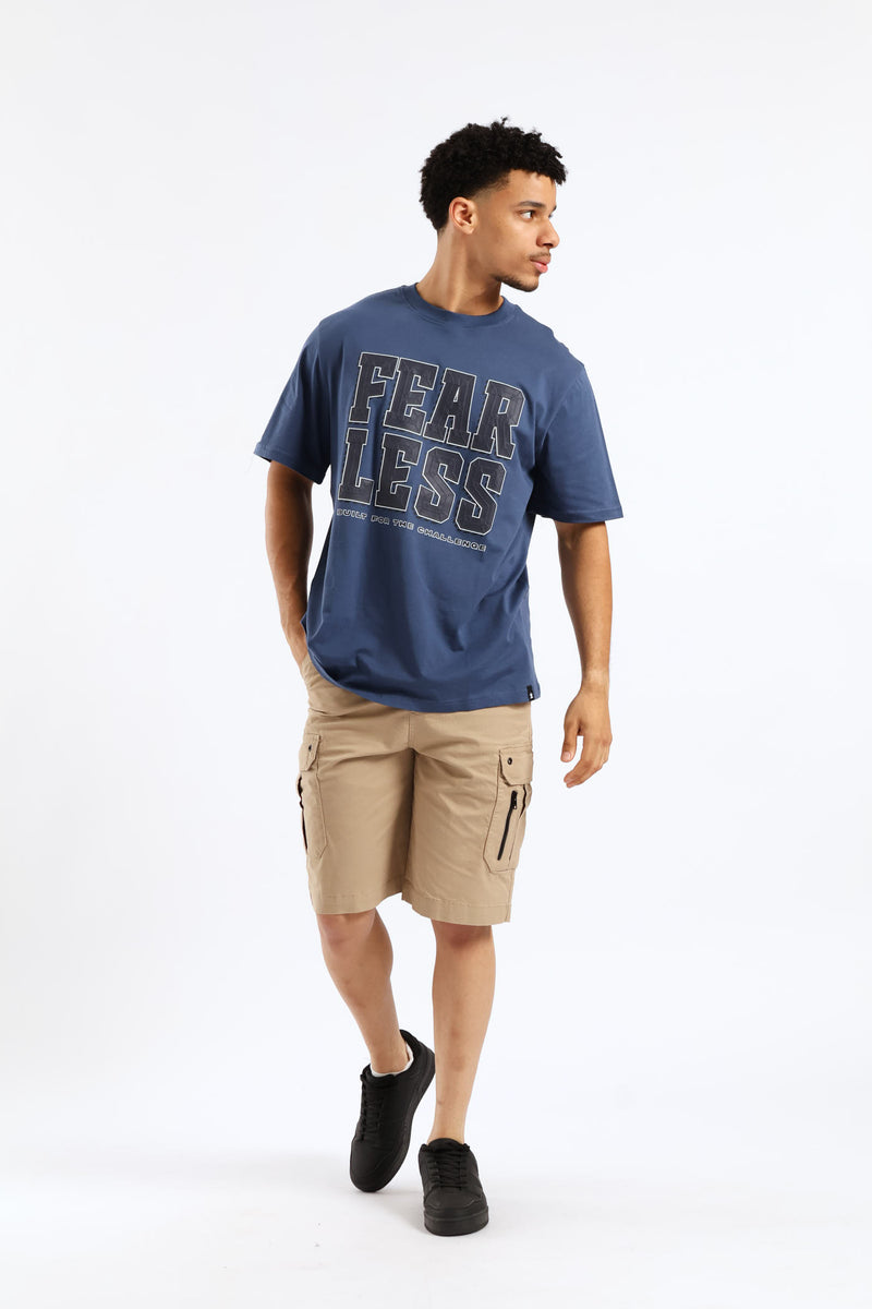 Fearless Tee - Blue