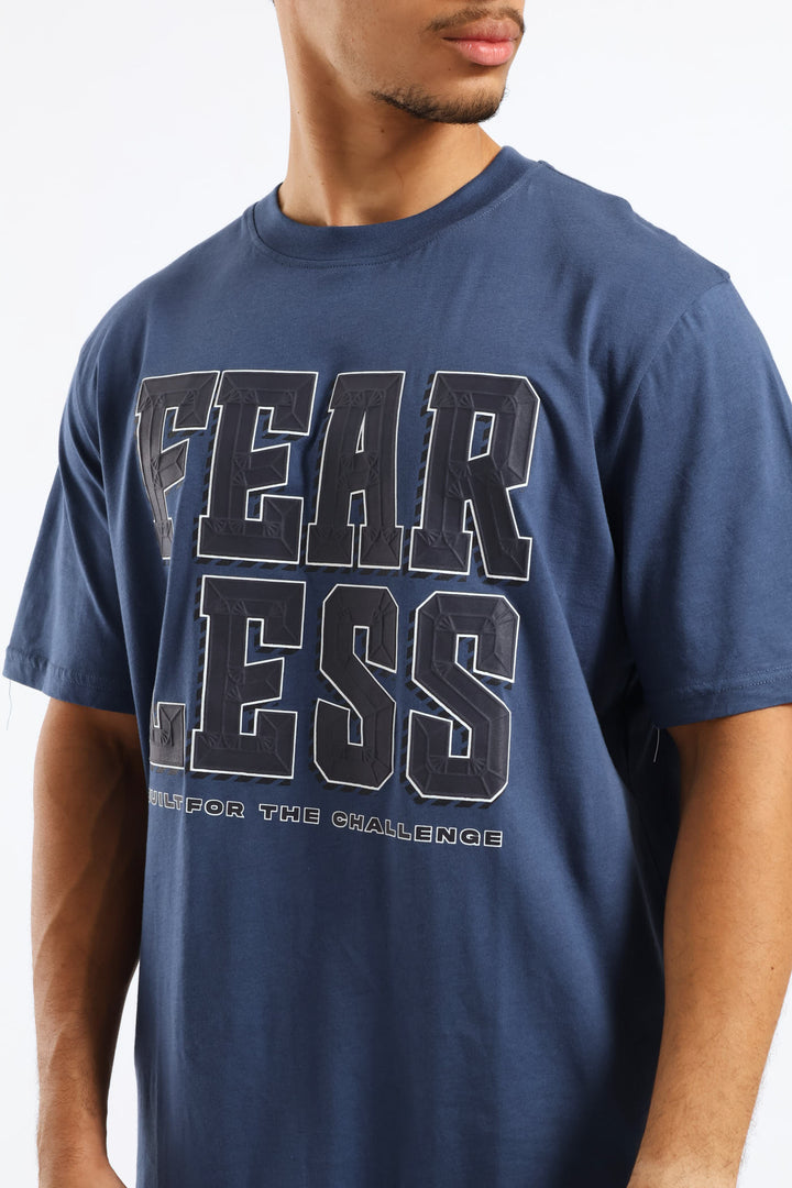 Fearless Tee - Blue