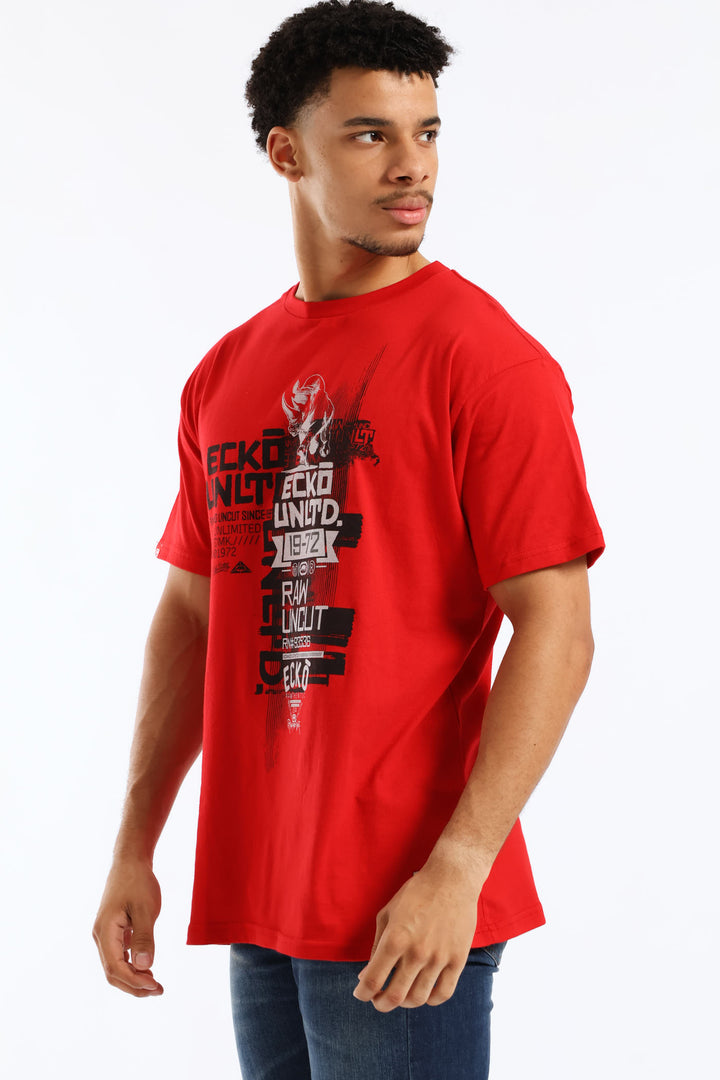 Raw Uncut Tee - Red