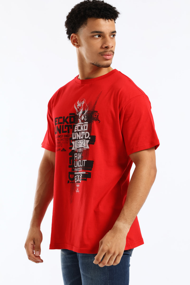 Raw Uncut Tee - Red