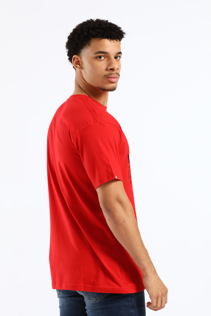 Raw Uncut Tee - Red