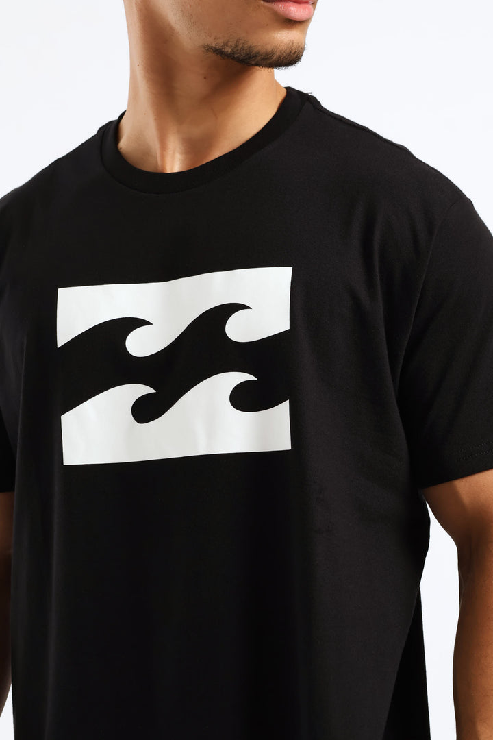 Team Wave Tee - Black