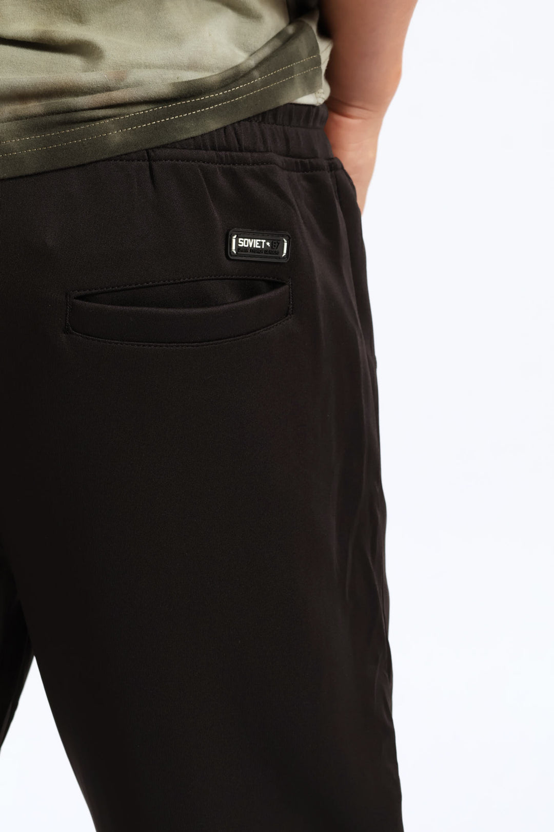 Boys Chill Track Pant - Black