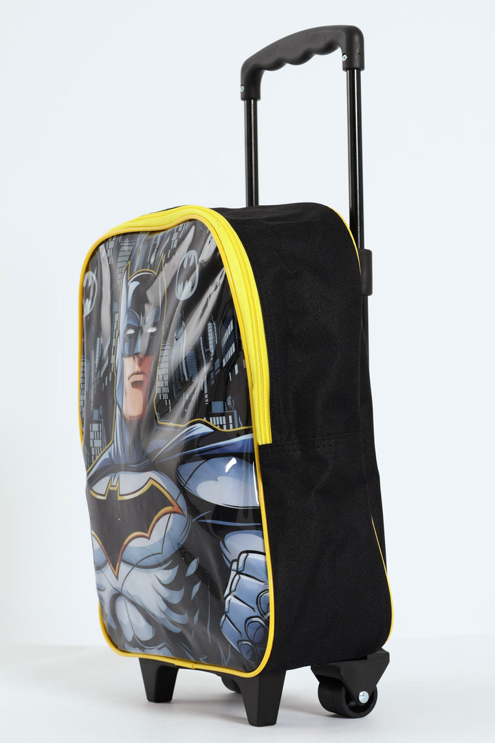 Pre-Boys Batman Trolley Bag - Black