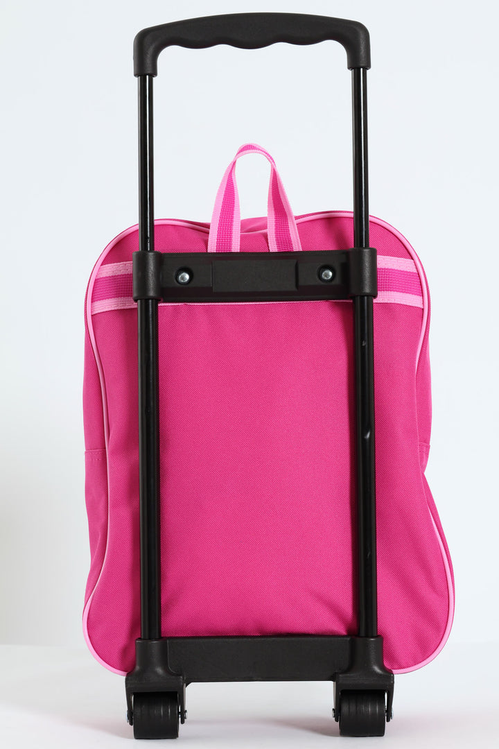 Pre-Girls Frozen Trolley Bag - Pink