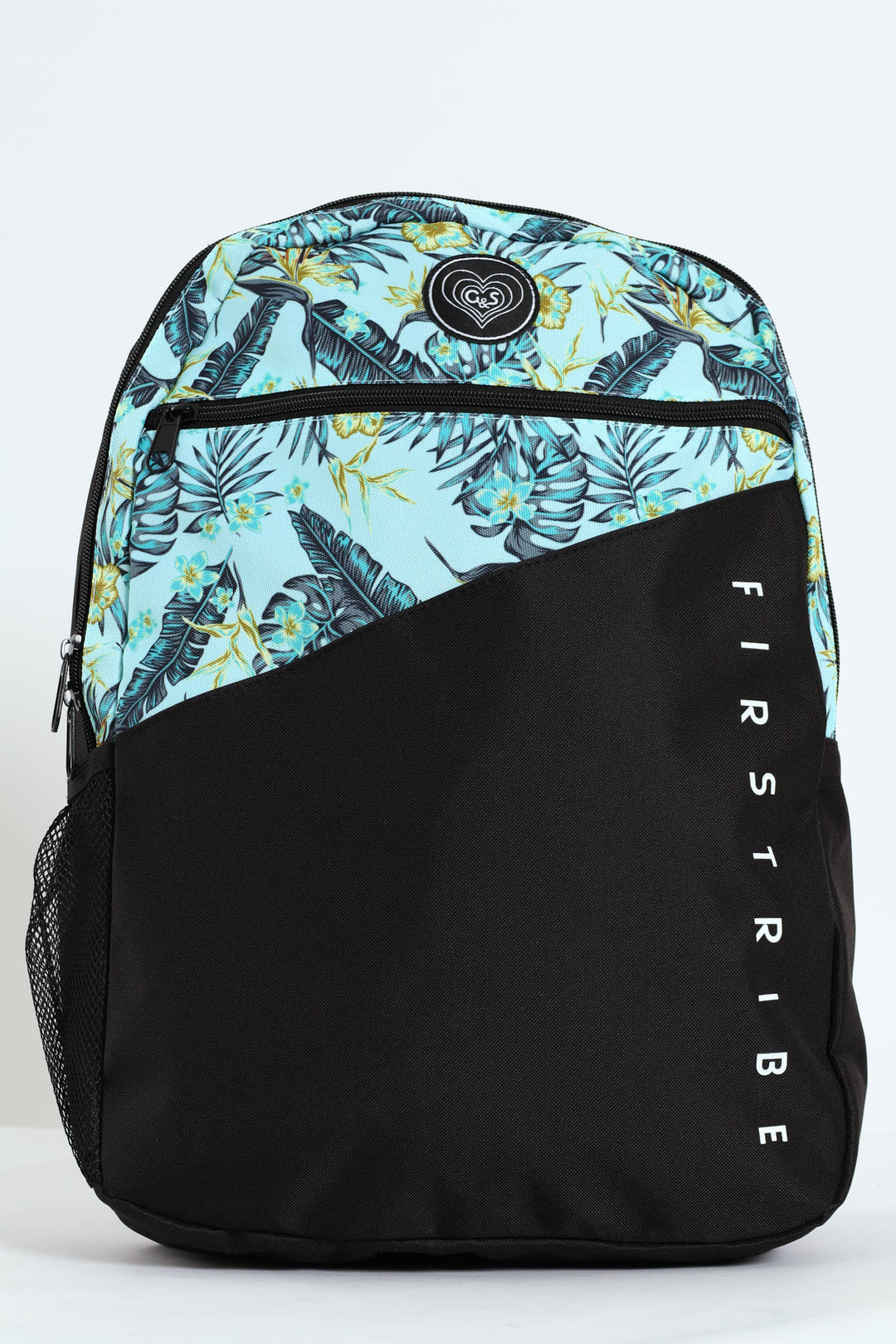 Girls Floral Backpack - Aqua
