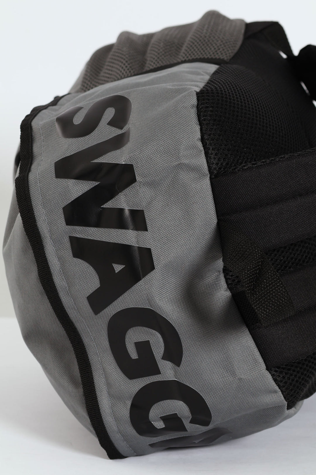 Top Print Backpack - Charcoal