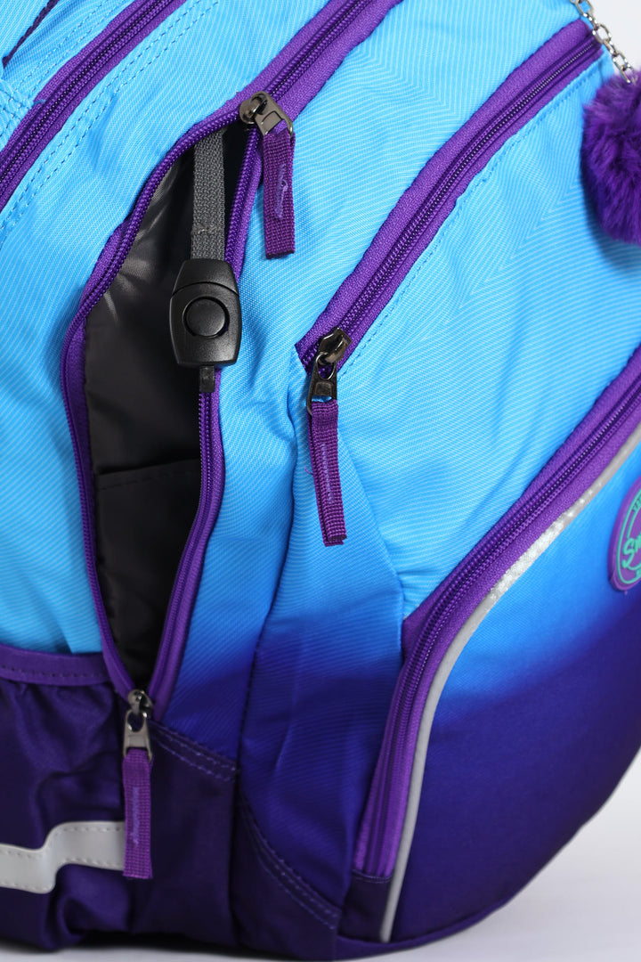 Smash Ombre Orthopeadic School Backpack - Blue