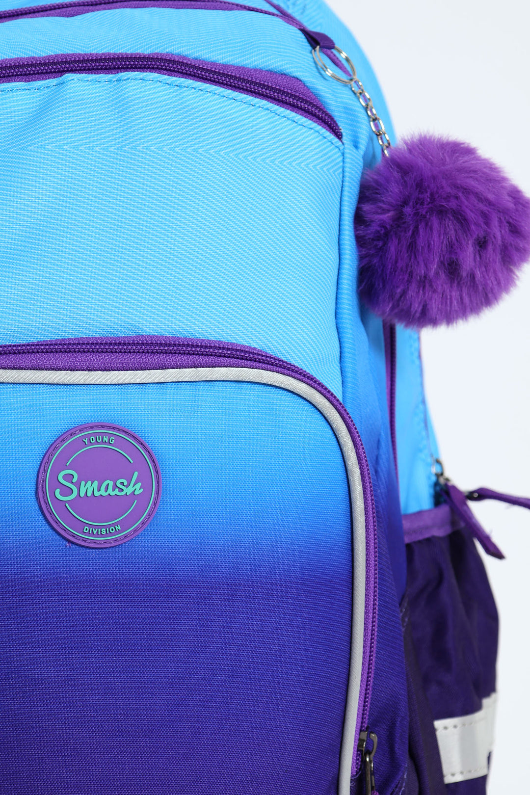 Smash Ombre Orthopeadic School Backpack - Blue