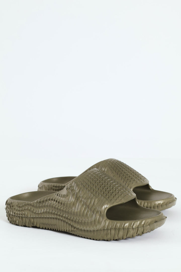 Full Textured 3D Slide - Olive