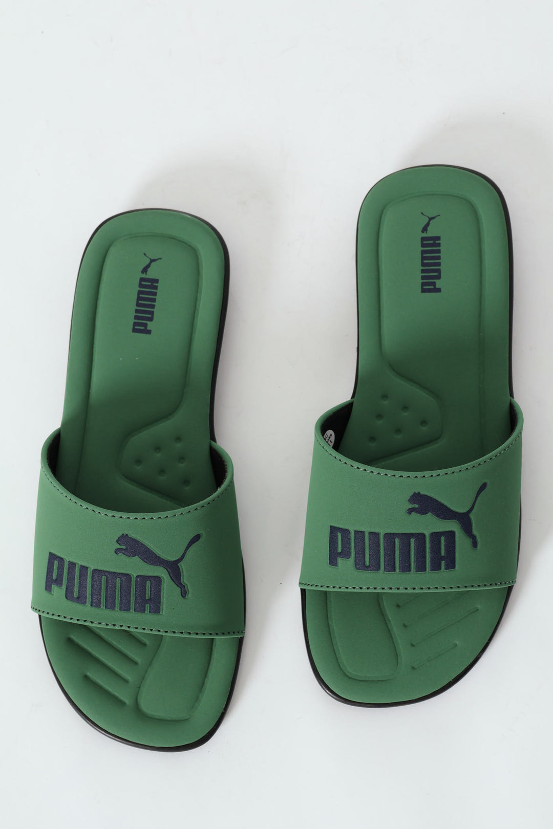 Boys Streetcat Slide - Forest Green