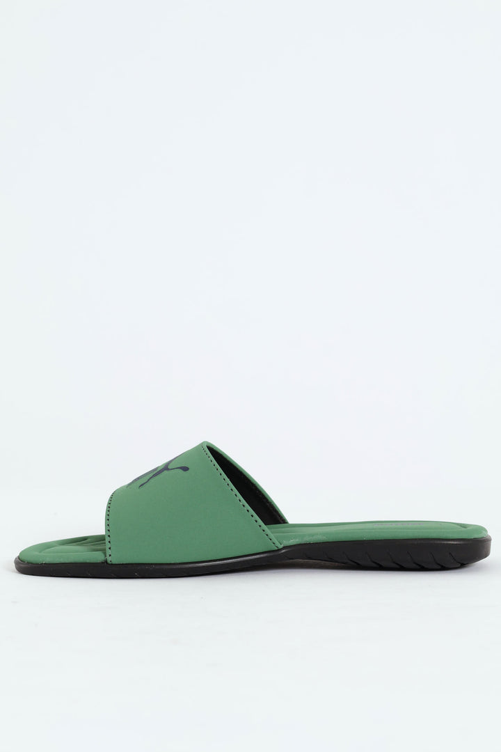Boys Streetcat Slide - Forest Green