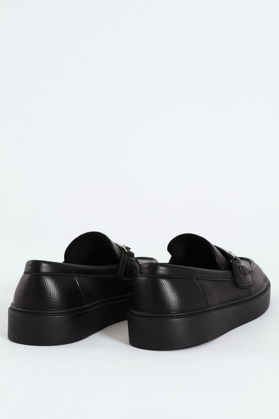 Pieza Metal Trim Slip On Loafer - Black