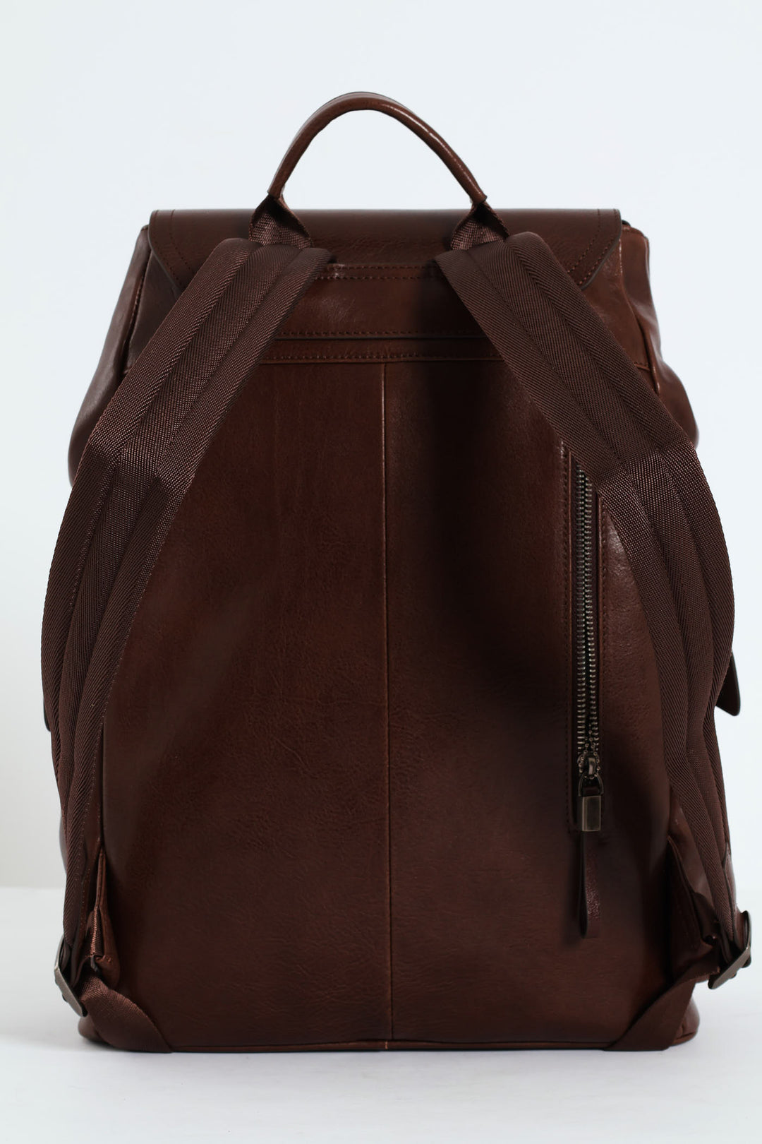 Leather Backpack - Brown