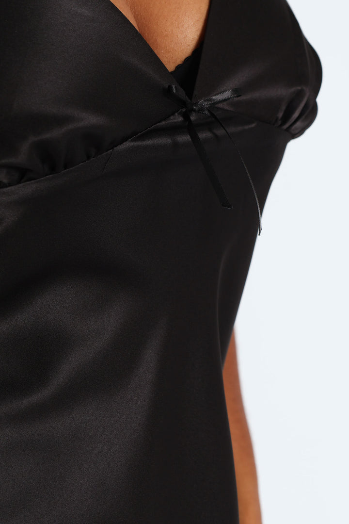 Single Fashion Chemise - Black