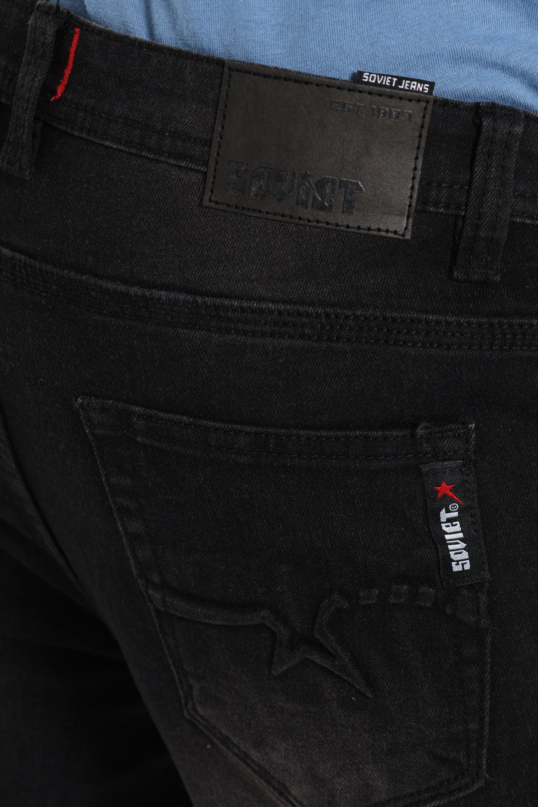 Boys Captain Denim Short - Black