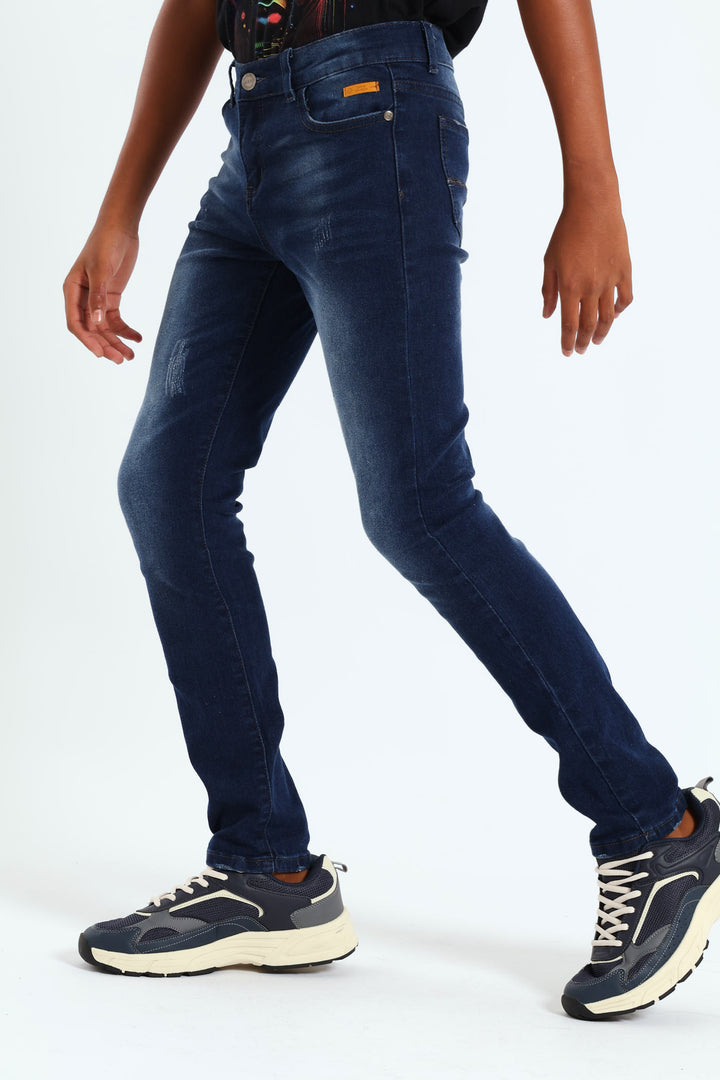 Boys Cipher Denim - Dark Blue