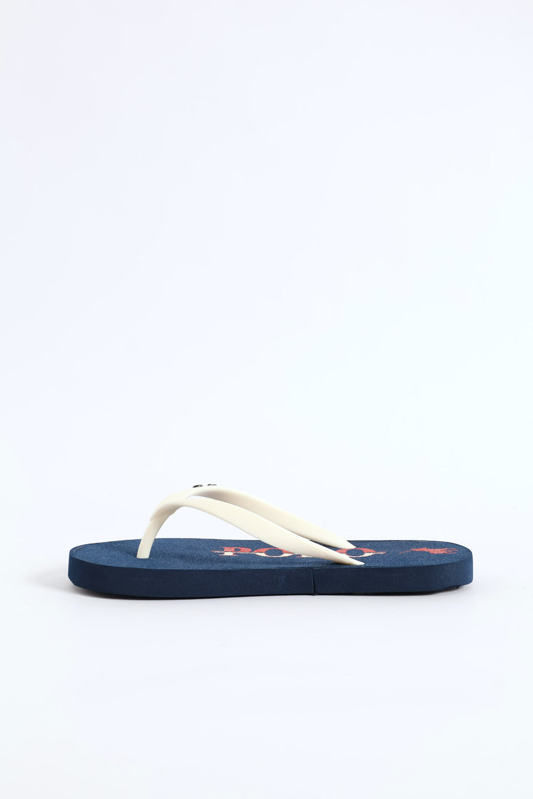 Boys Flip Flop - Navy/White