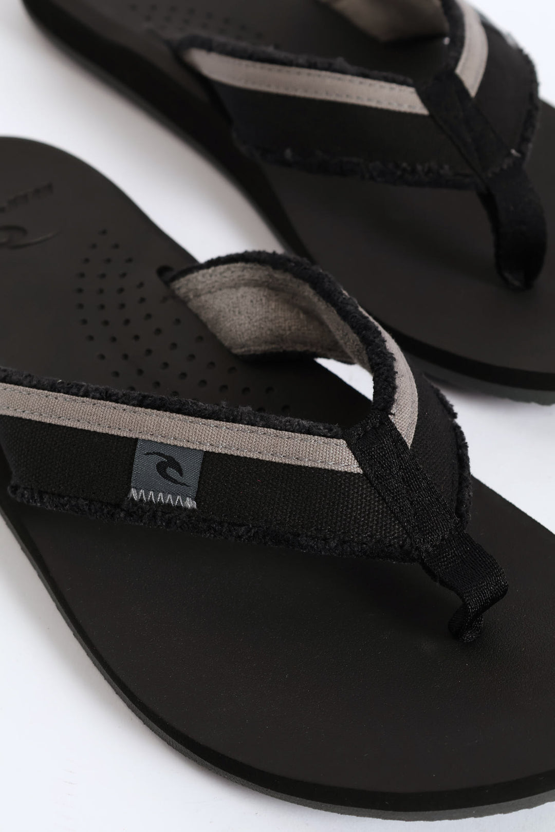 Reactor Open Toe Wide Vamp Sandal - Black