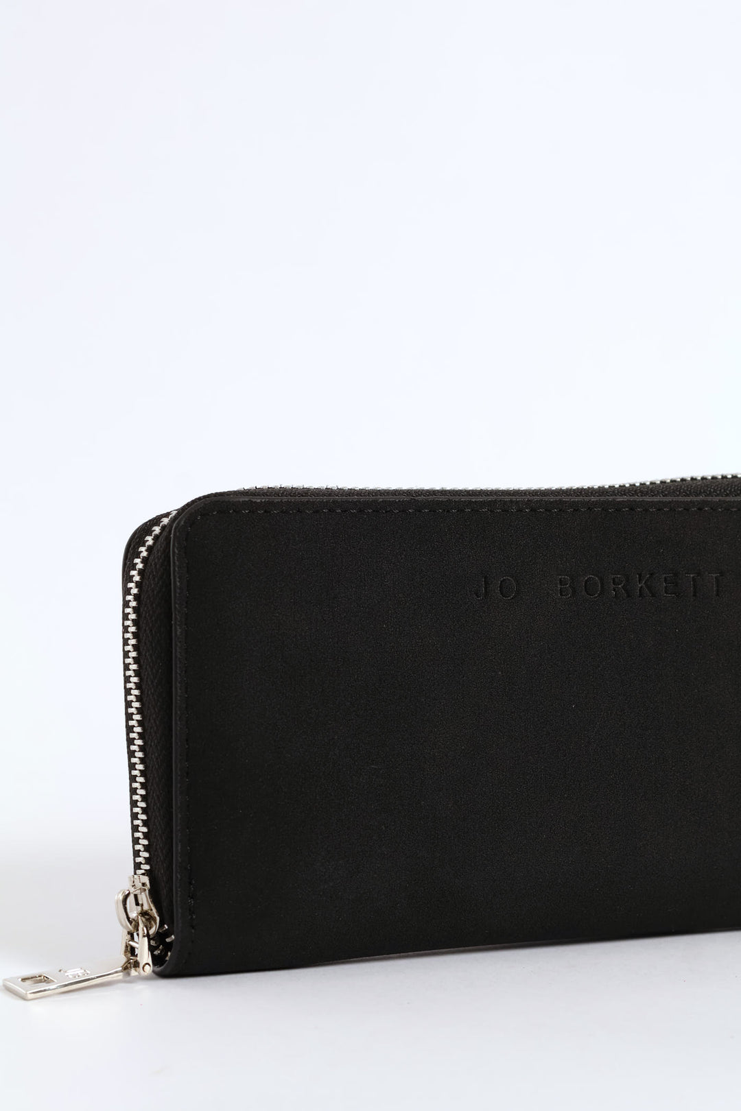 Frankie Suede Wallet - Black