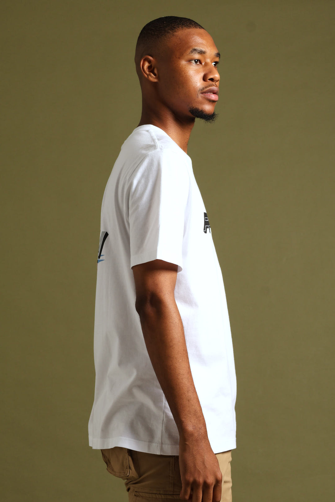 Rhythm Print Tee - White